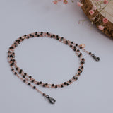 Collar per a màscara de plata de primera llei espinela i perla