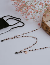 Collar per a màscara de plata de primera llei espinela i perla