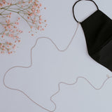 Collar per a màscara de plata de primera llei