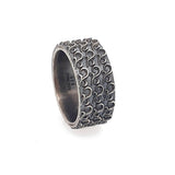 Anillo Uomo plata de primera ley