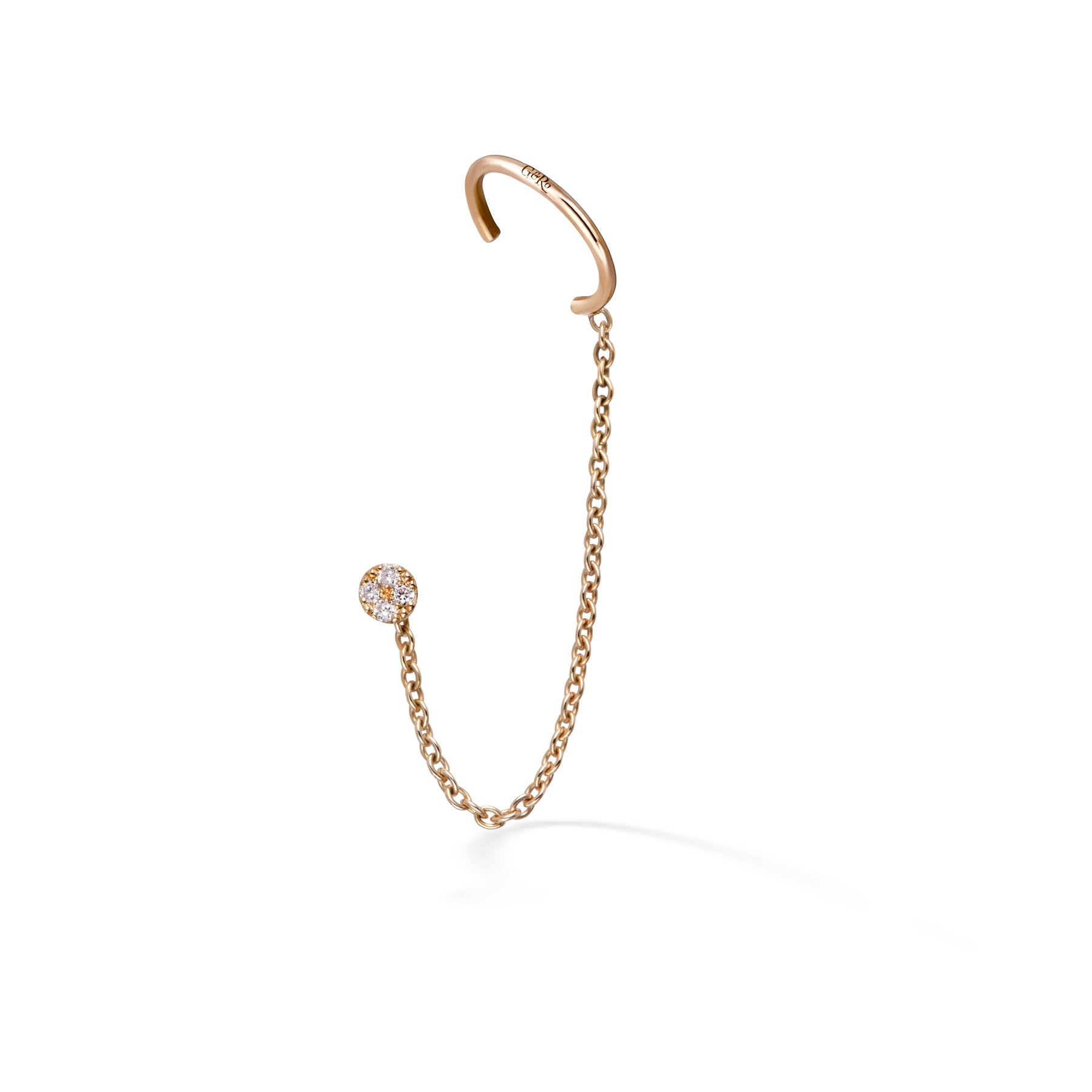 PENDENT PIERCING GOLD & ROSES D'OR I DIAMANTS EASY