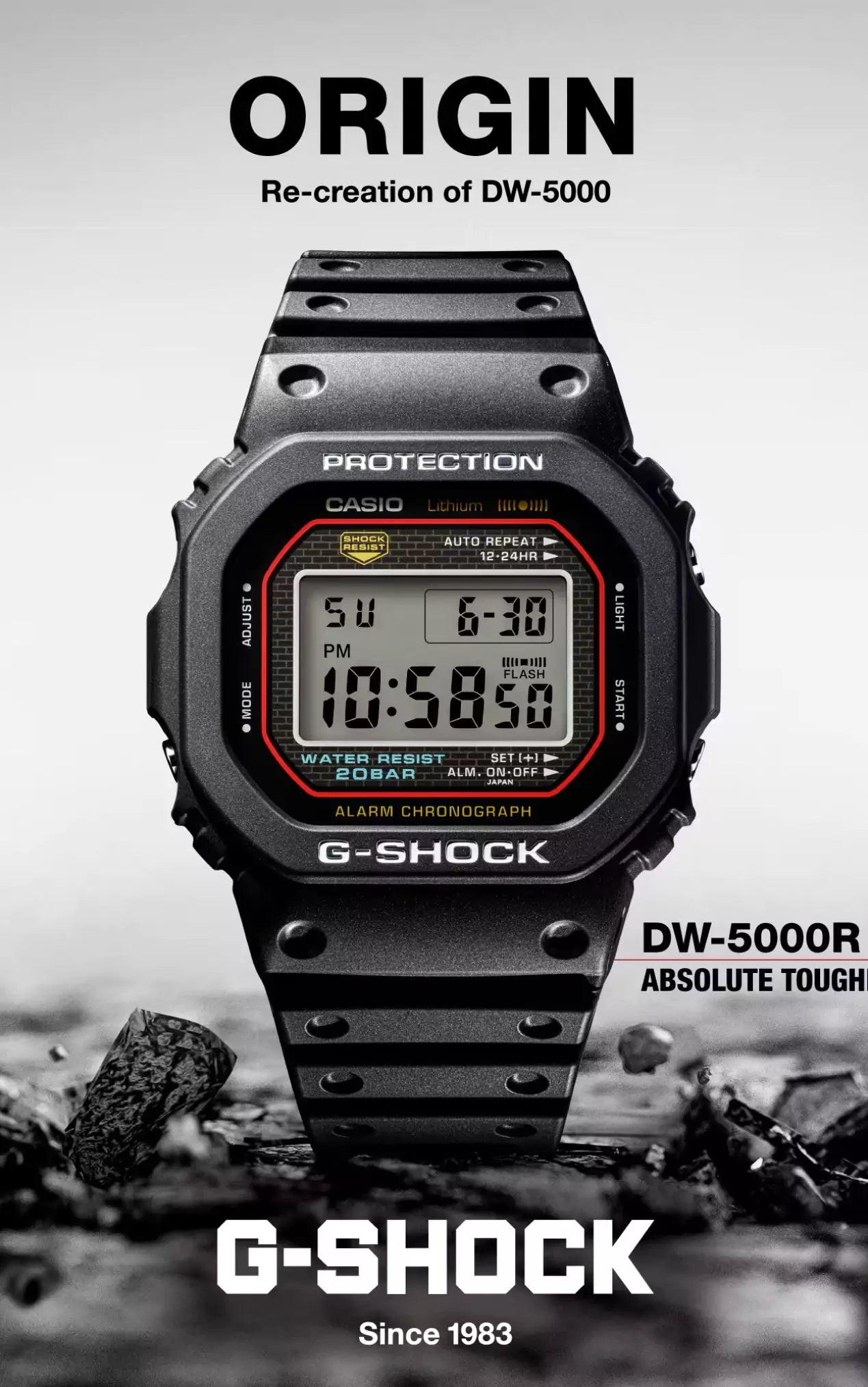 Reloj Casio G-Shock DW-5000R-1AER