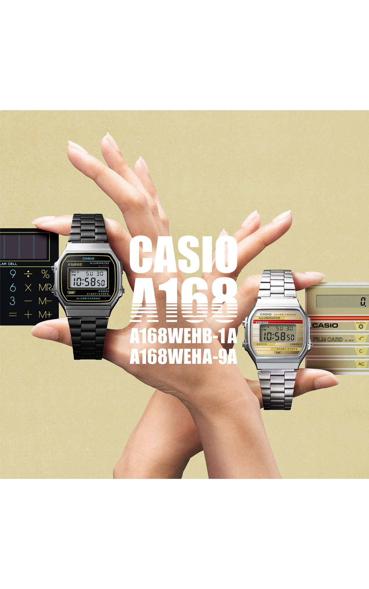 Rellotge Casio Vintage A168WEHB-1AEF