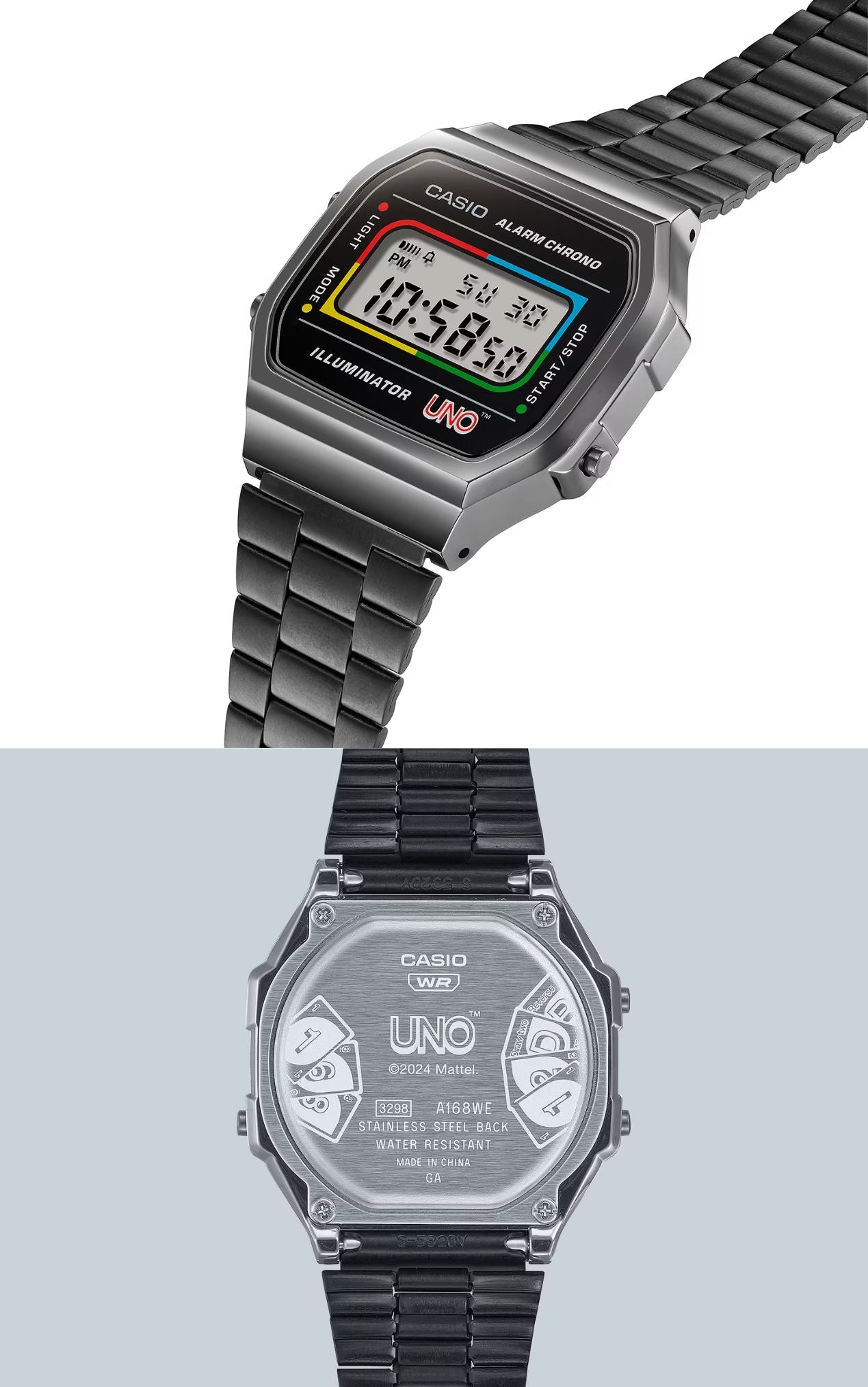 Reloj Casio Vintage UNO A168WEUC-1AER