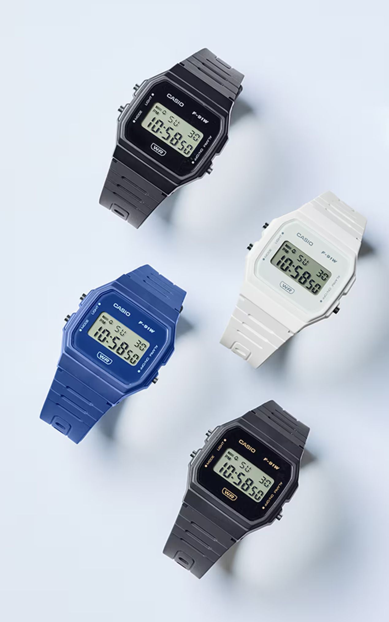 Rellotge Casio Collection F-91WB-2A1