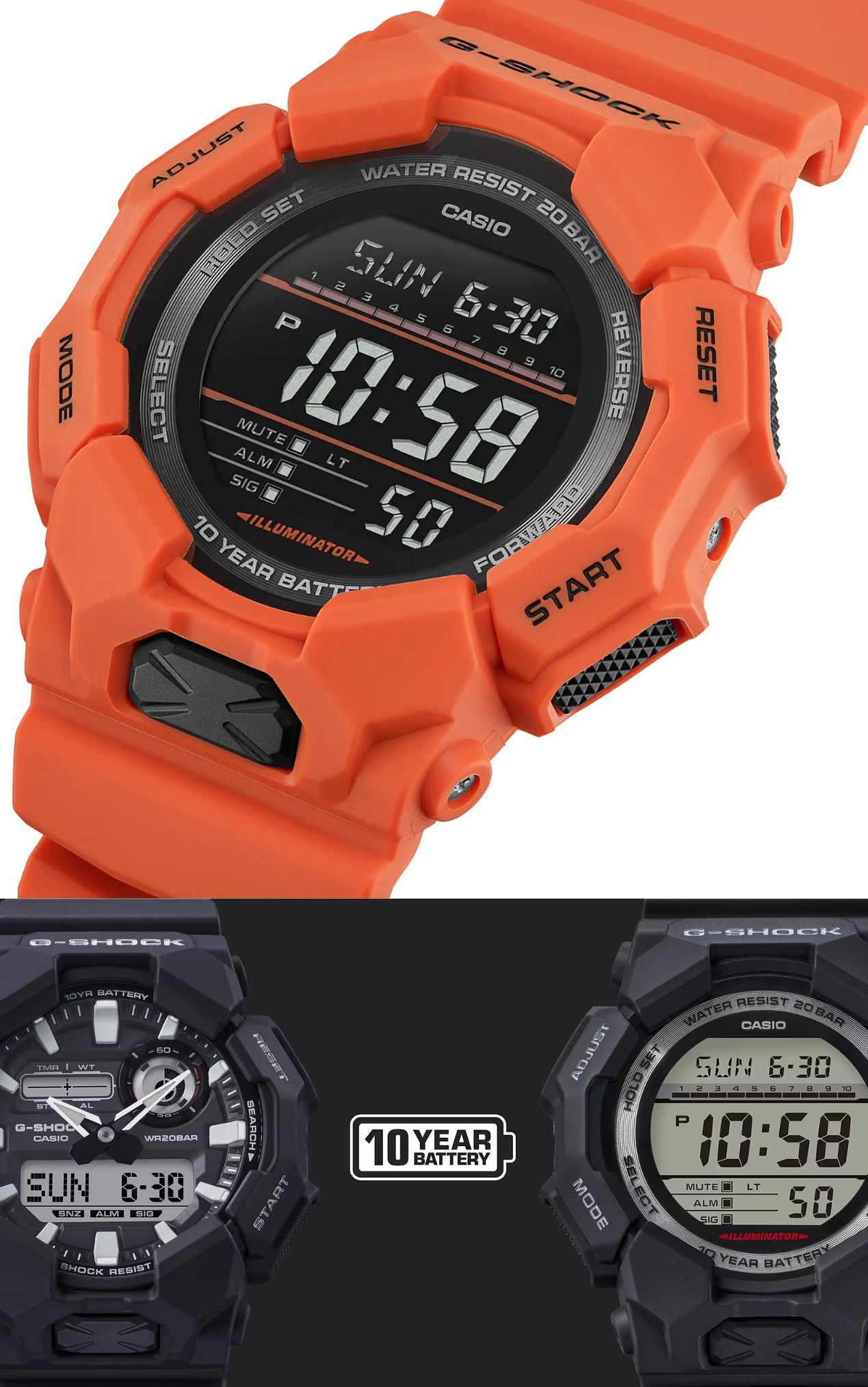 Reloj G-Shock GD-010-4ER