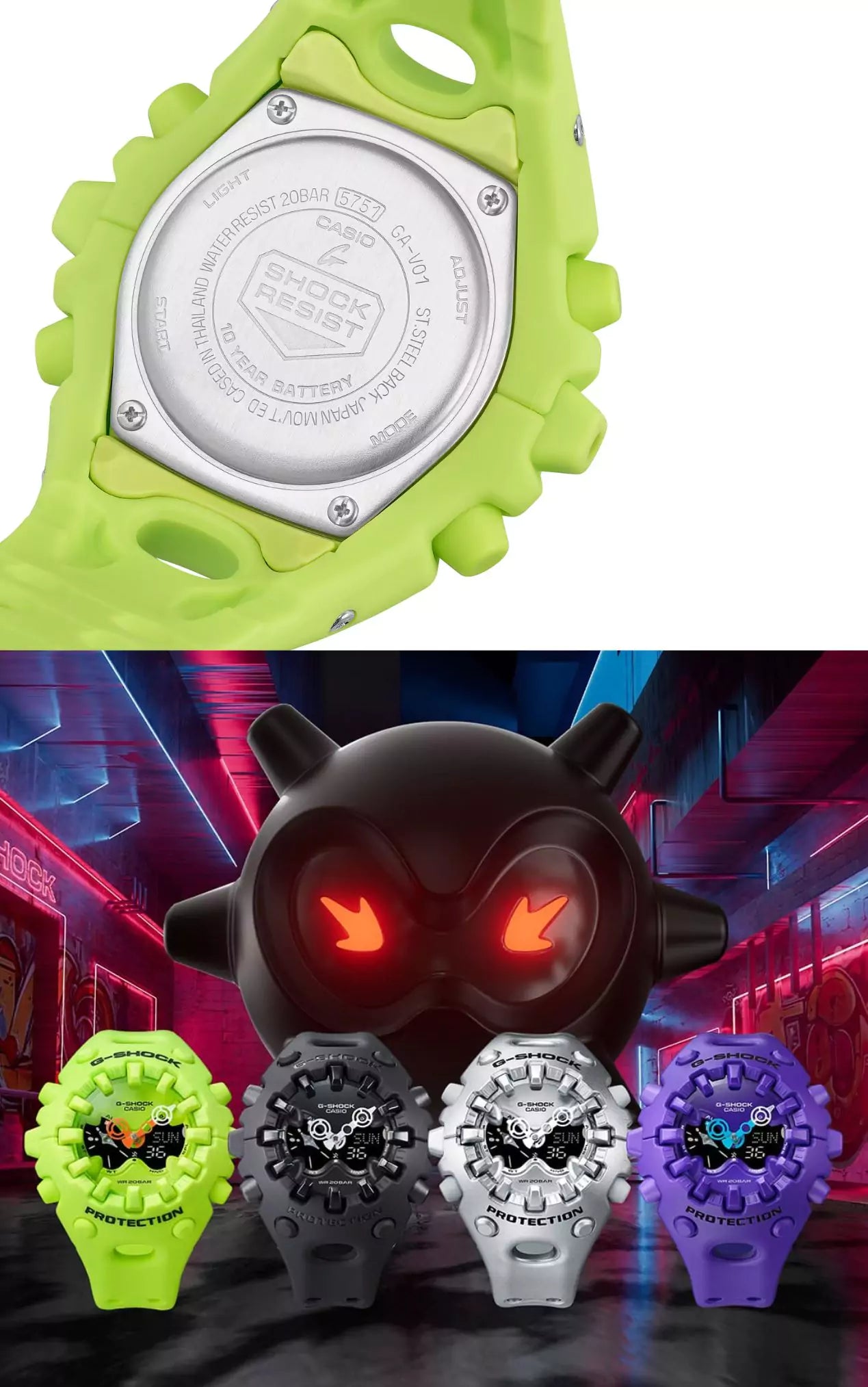 Rellotge Casio G-Shock GA-V01-9A
