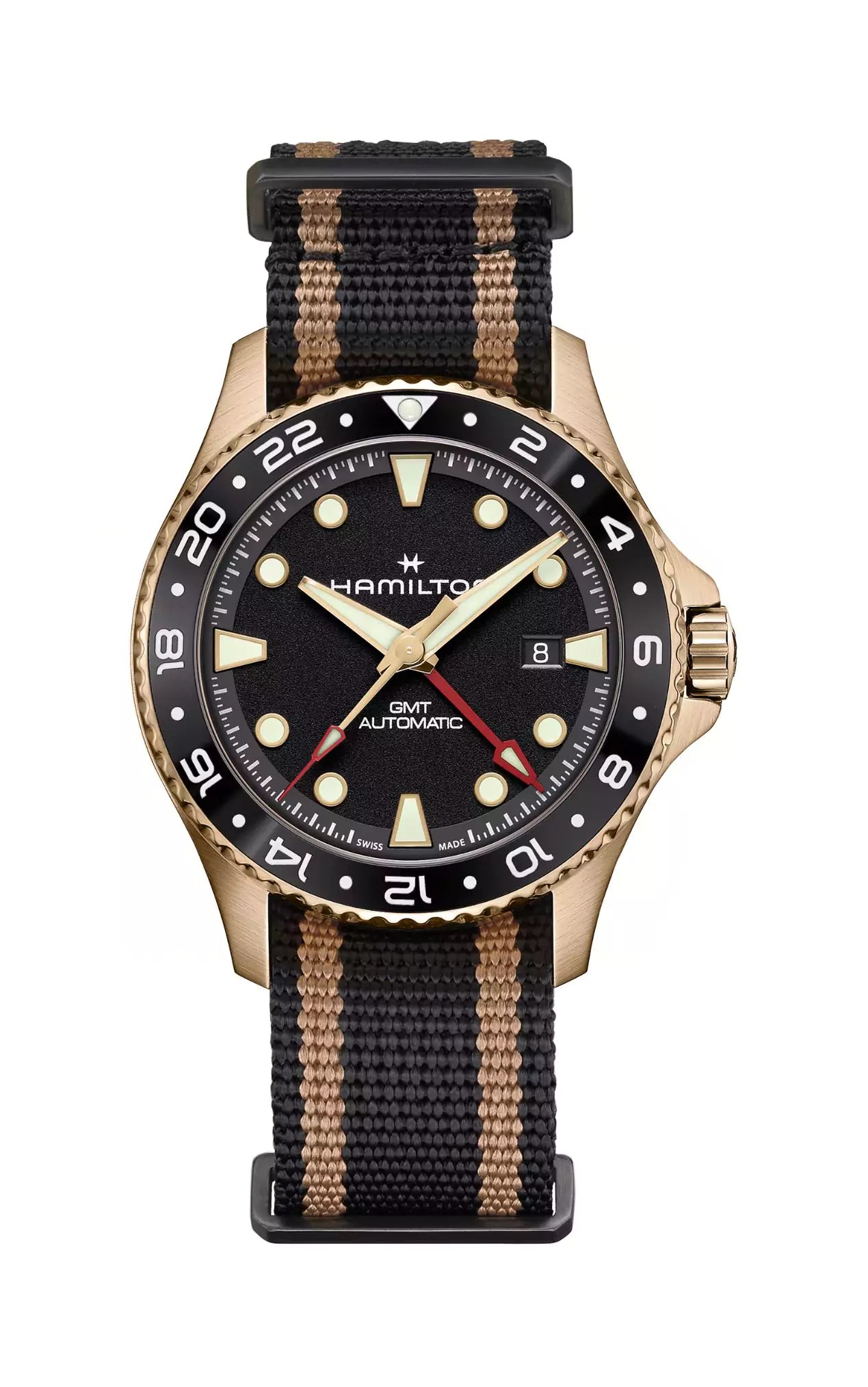Rellotge Hamilton Khaki Navy Scuba Bronze Auto H82565930