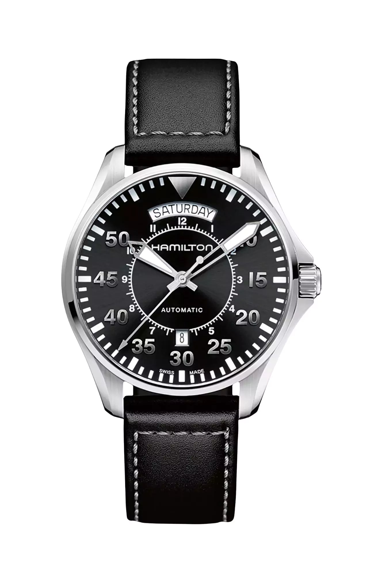Reloj Hamilton Khaki Aviation Pilot Day Date Auto H64615735