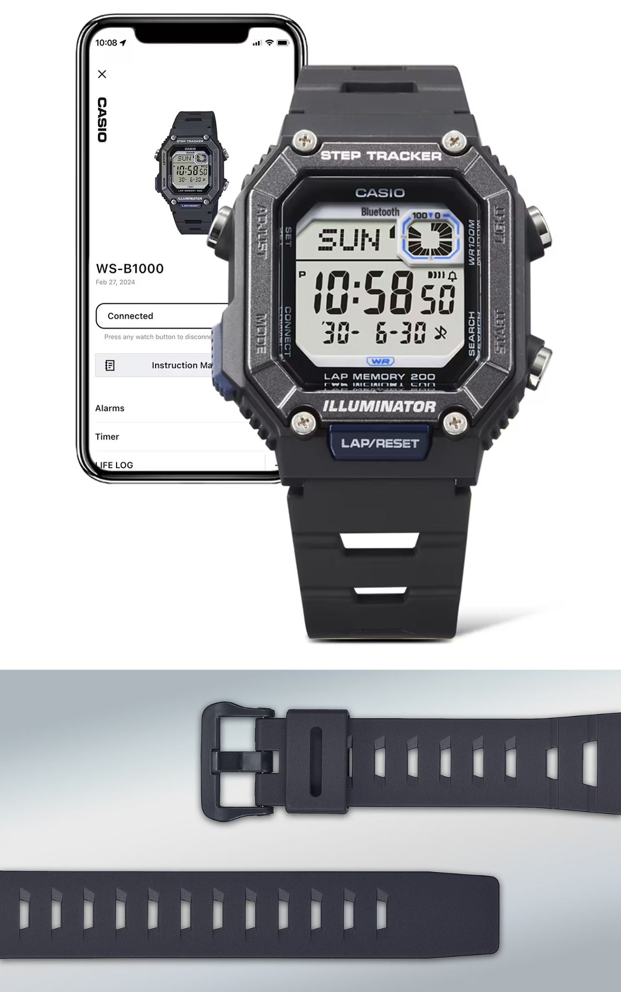 Reloj Casio Timeless Collection WS-B1000-1AV