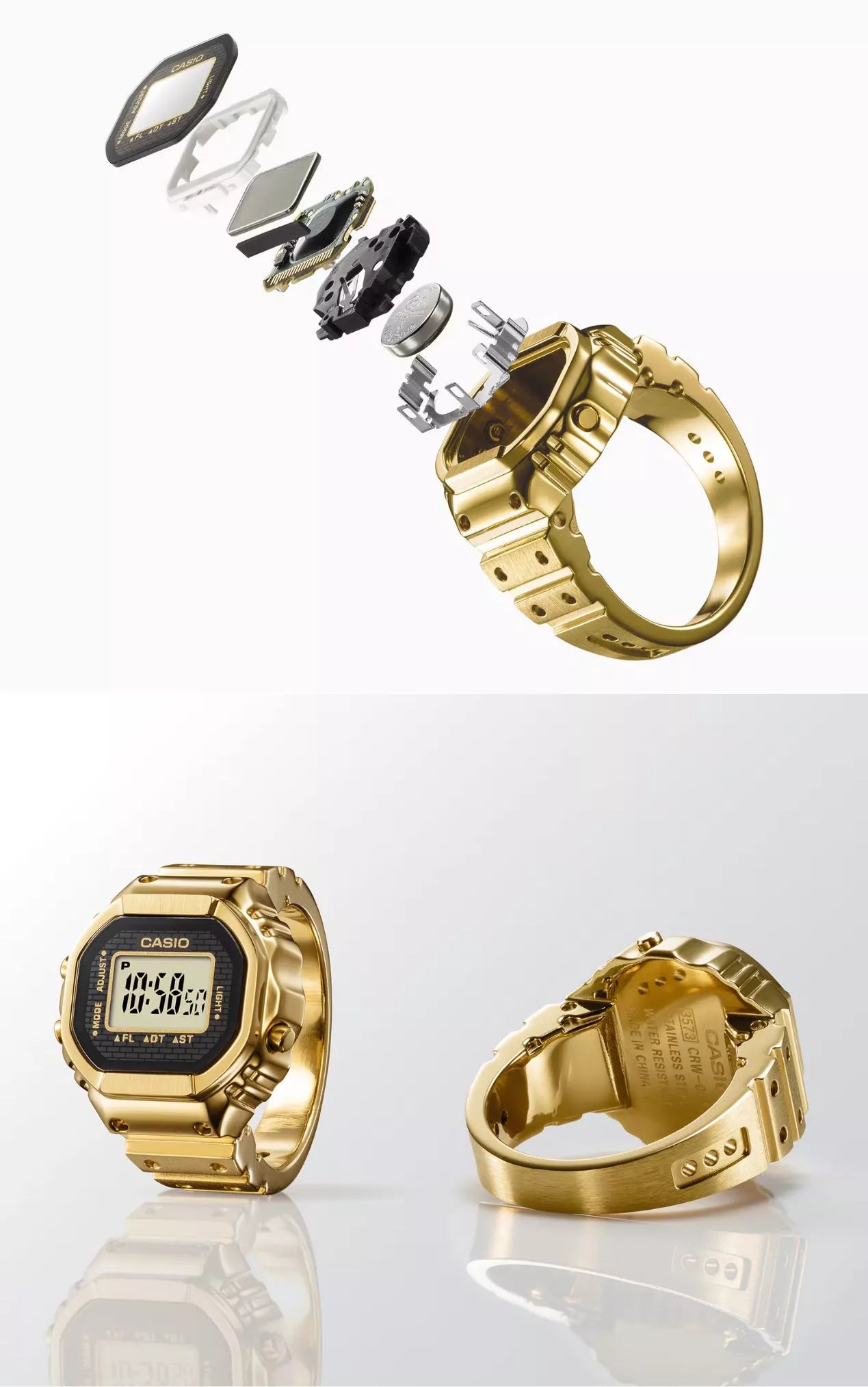 Rellotge anell Casio CRW-001G-9ER
