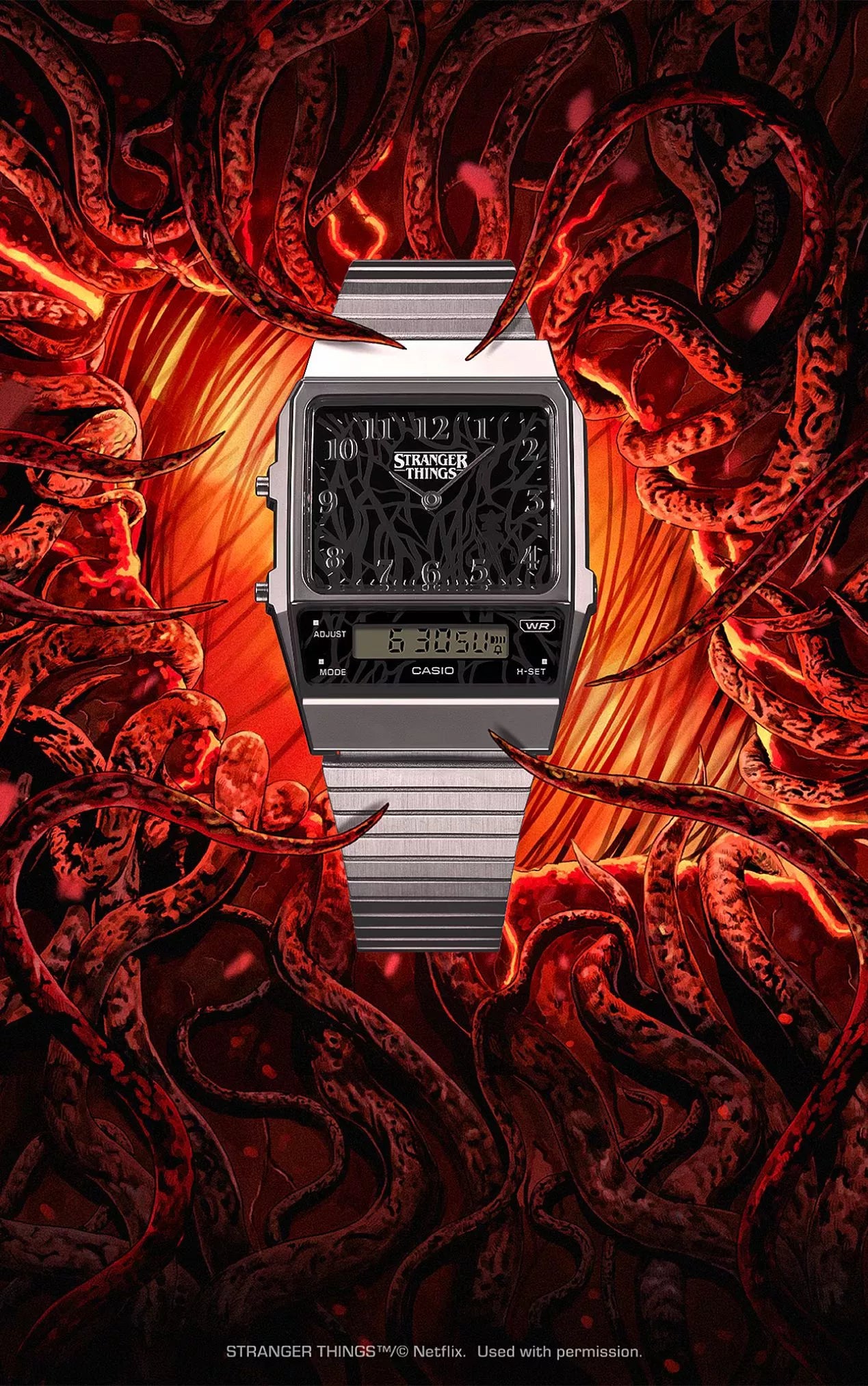 Reloj Casio Vintage AQ-800EST-1A Stranger Things