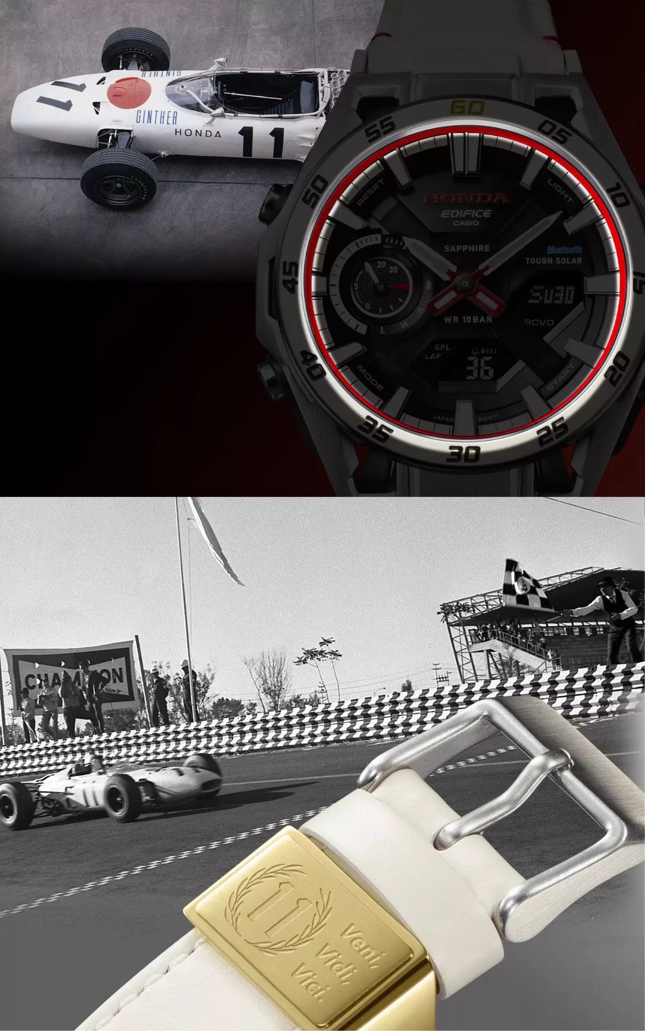 Reloj Casio Edifice Honda ECB-2300HR-1A