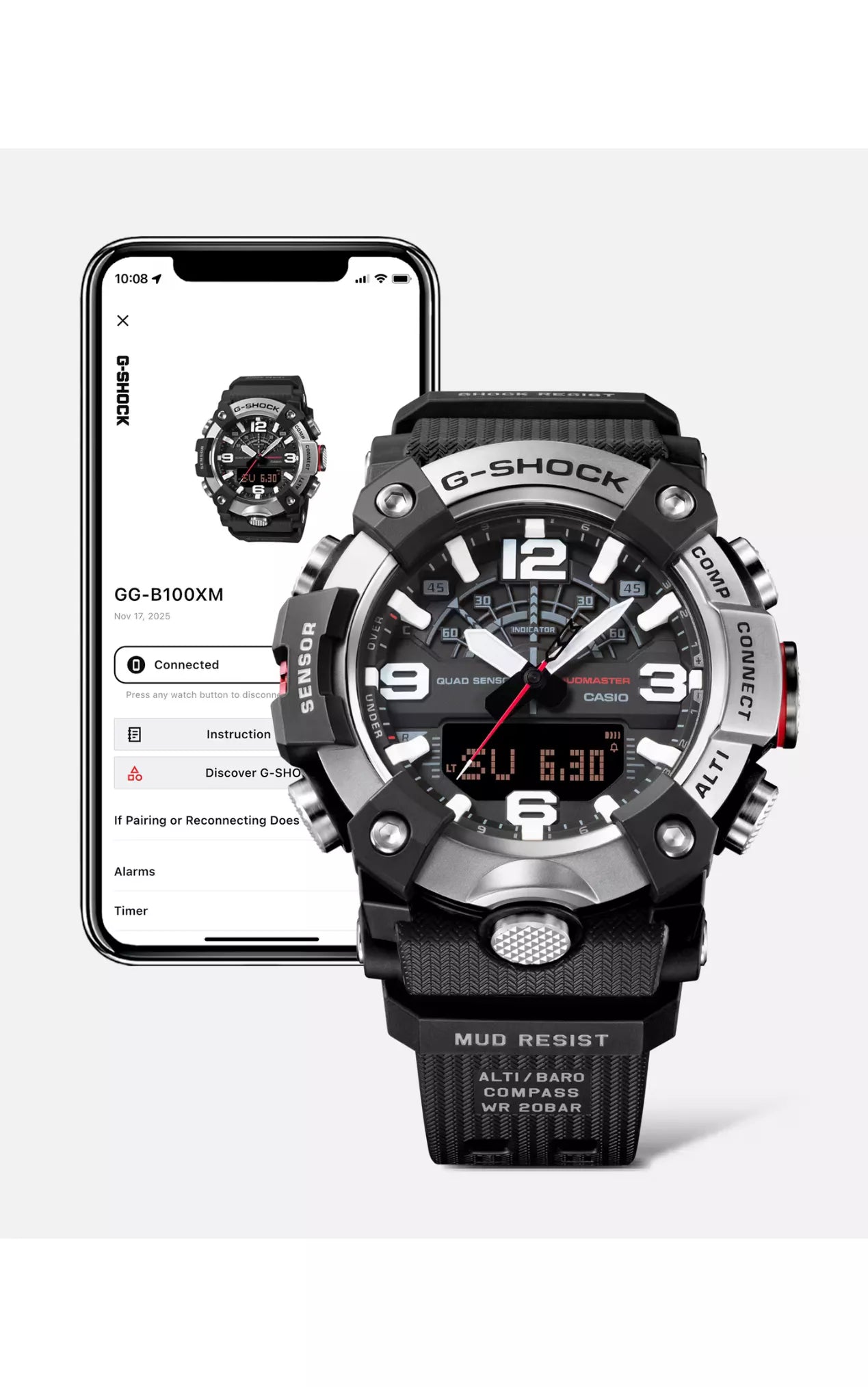 Reloj Casio G-Shock Mudmaster GG-B100XM-1A