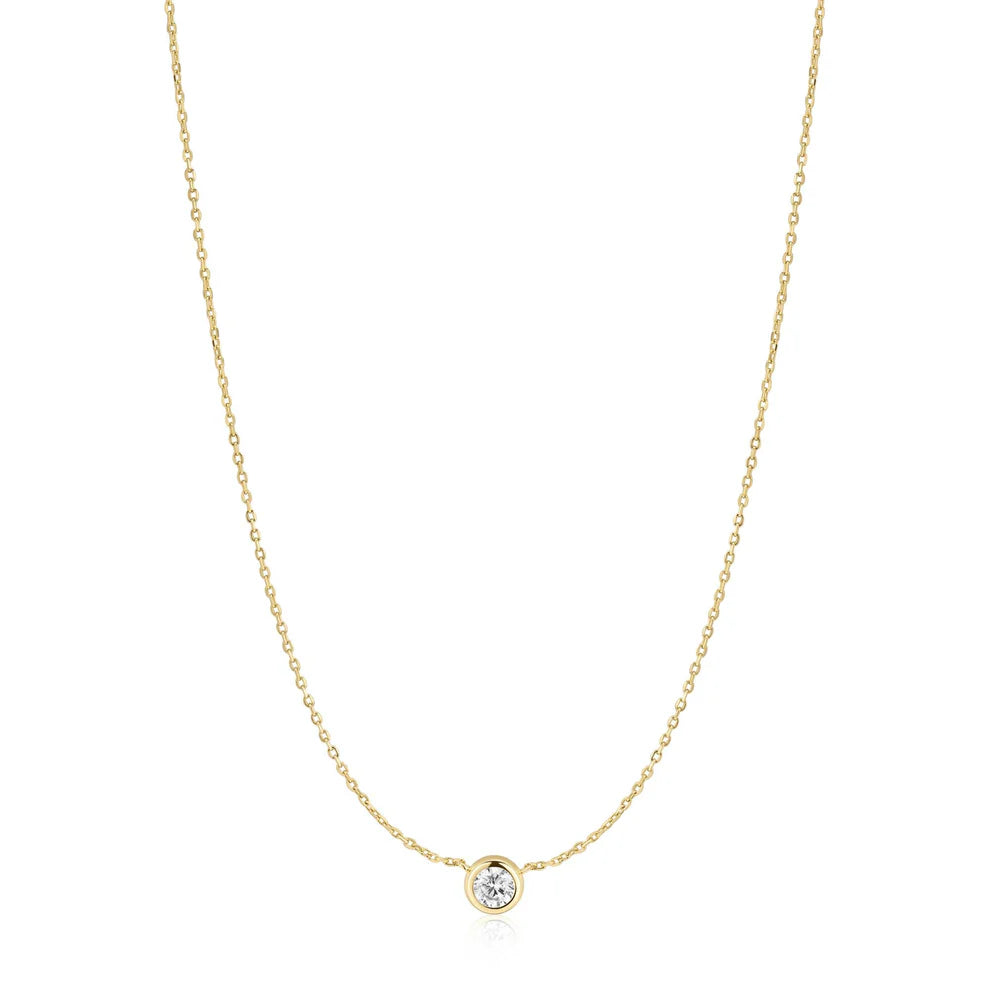 Collaret solitari "Just You" d'or