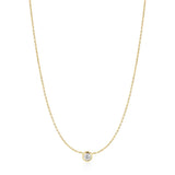 Collaret solitari "Just You" d'or