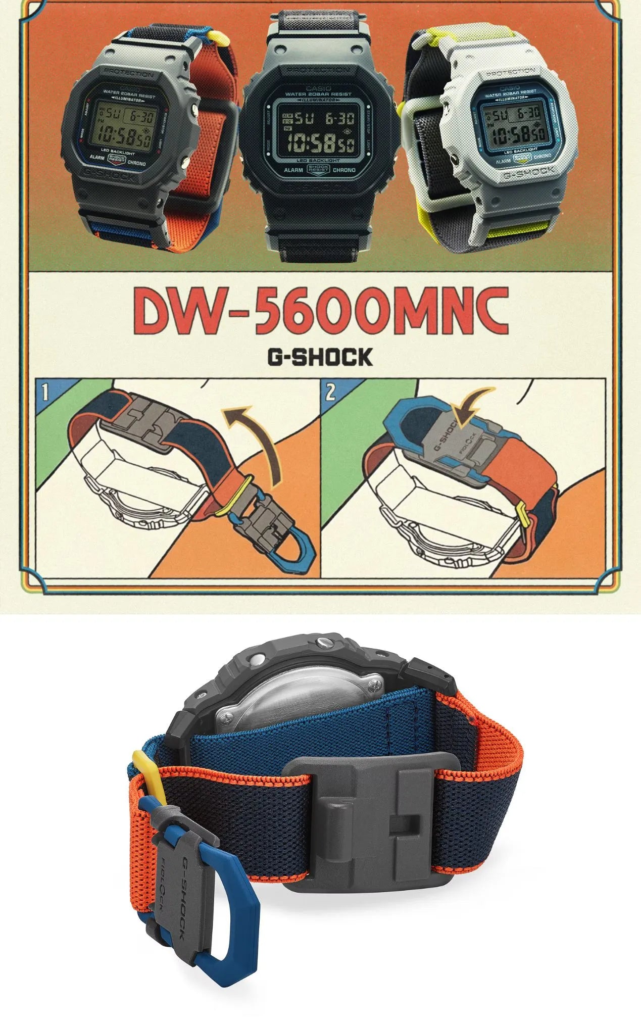 Reloj Casio G-Shock Trend DW-5600MNC-8A2