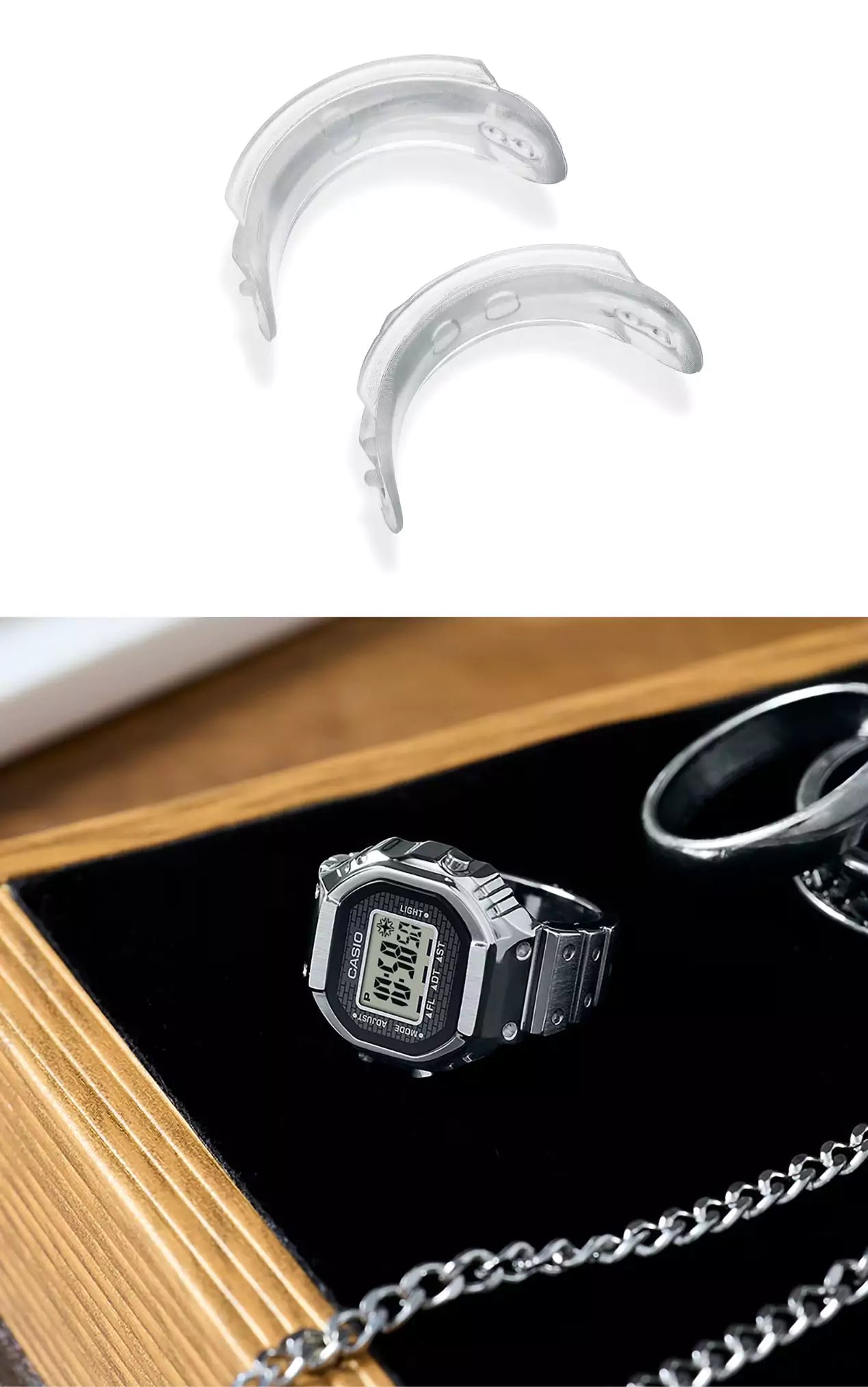 Reloj anillo Casio CRW-001-1ER
