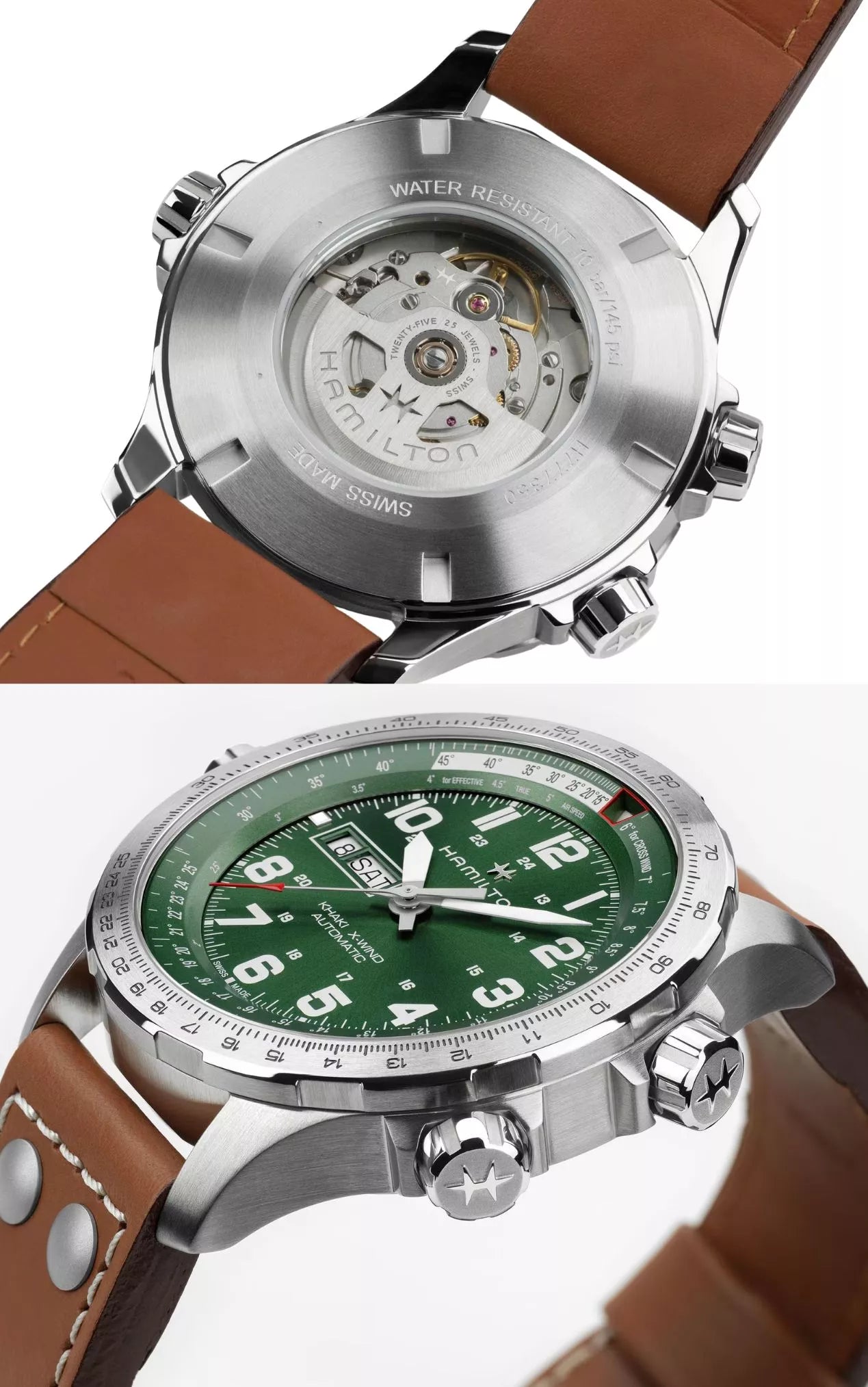 Rellotge Hamilton Khaki Aviation X-Wind Day Date Auto H77735560