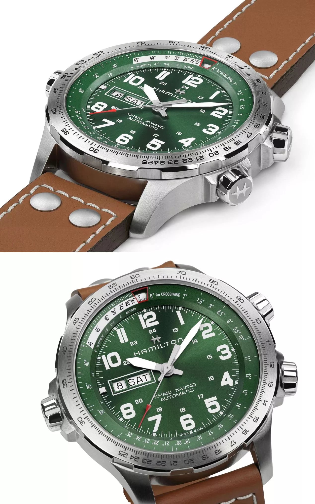Rellotge Hamilton Khaki Aviation X-Wind Day Date Auto H77735560