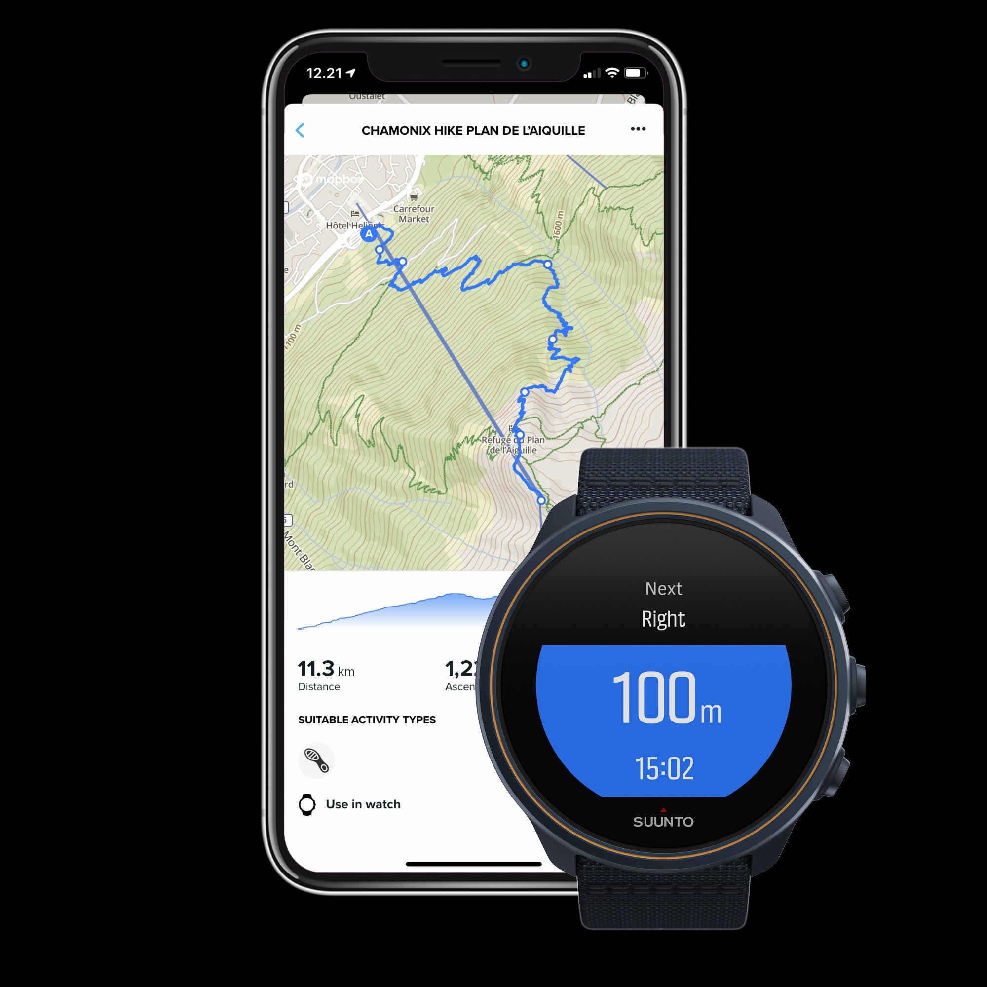 Rellotge Suunto 9 Bar Granite Blue Titanium