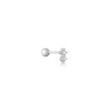 Piercing Ania Haie de plata Doble Sparkle