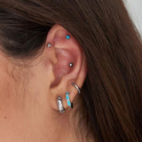 Piercing Ania Haie bola de plata