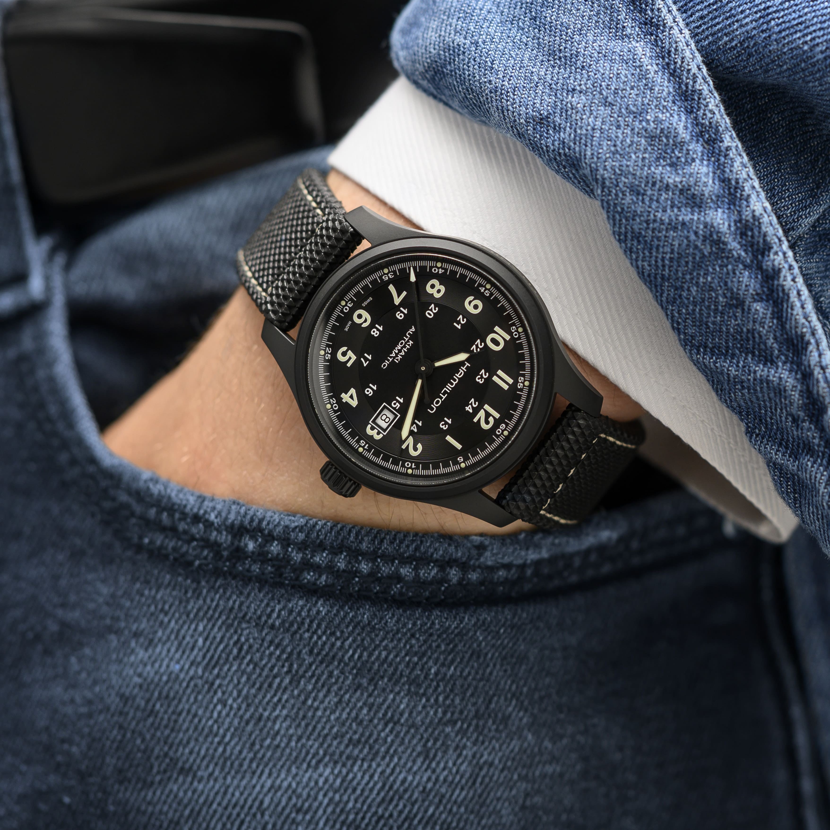 Reloj Hamilton Khaki Field Titanium Auto