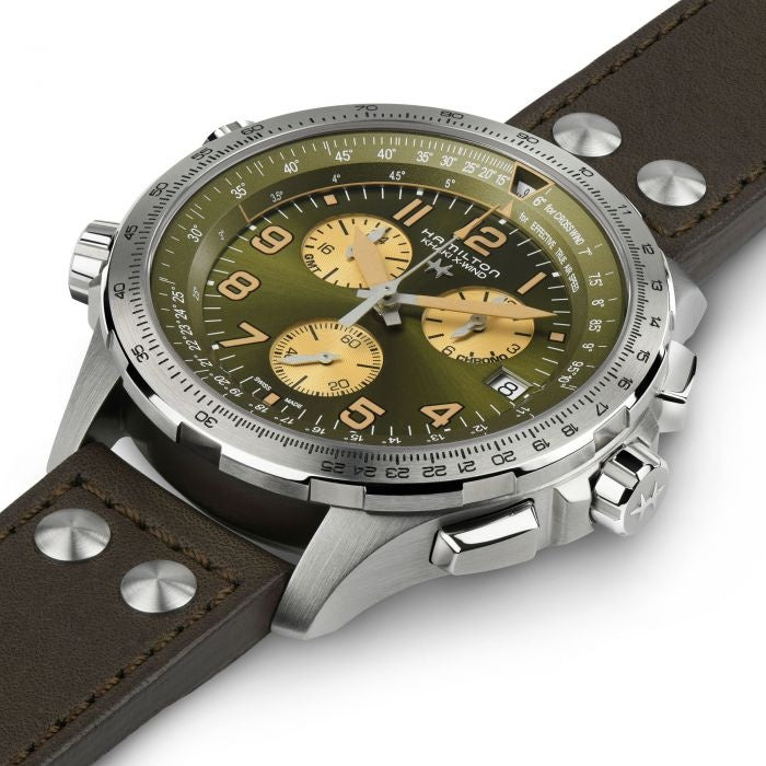 Reloj Hamilton KHAKI AVIATION X-WIND GMT CHRONO QUARTZ