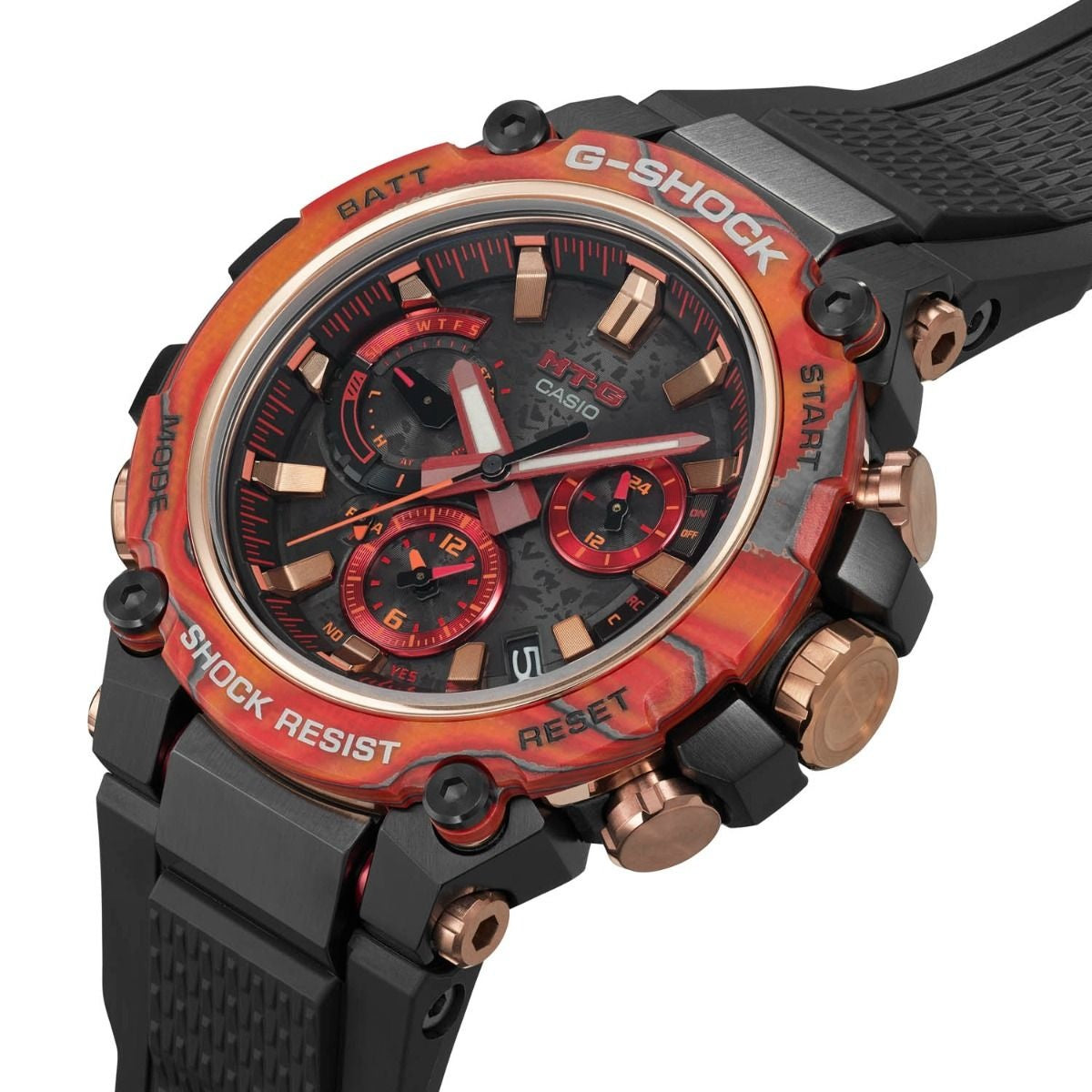 Reloj Casio G-Shock MTG-B3000FR-1A - 40 ANIVERSARIO FLARE SERIE ROJA