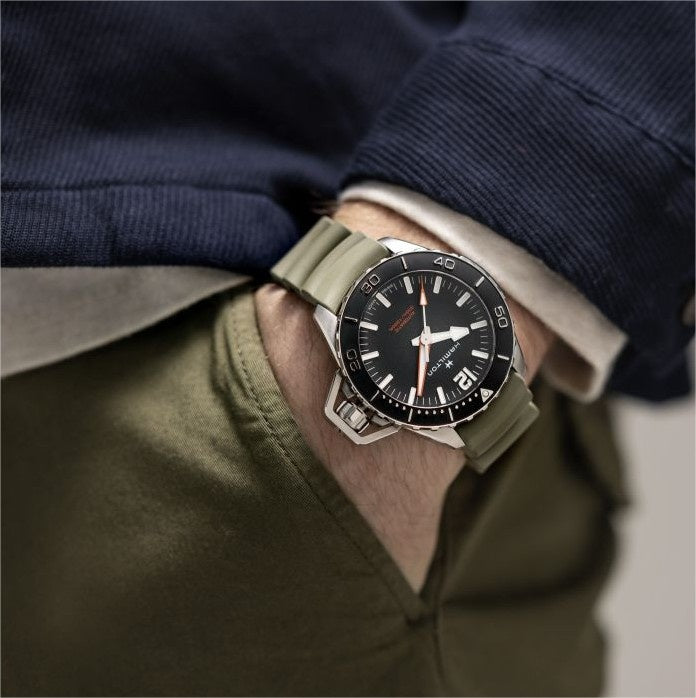 Rellotge Hamilton Khaki Navy Frogman Auto