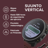 Reloj Suunto Vertical Black Ruby