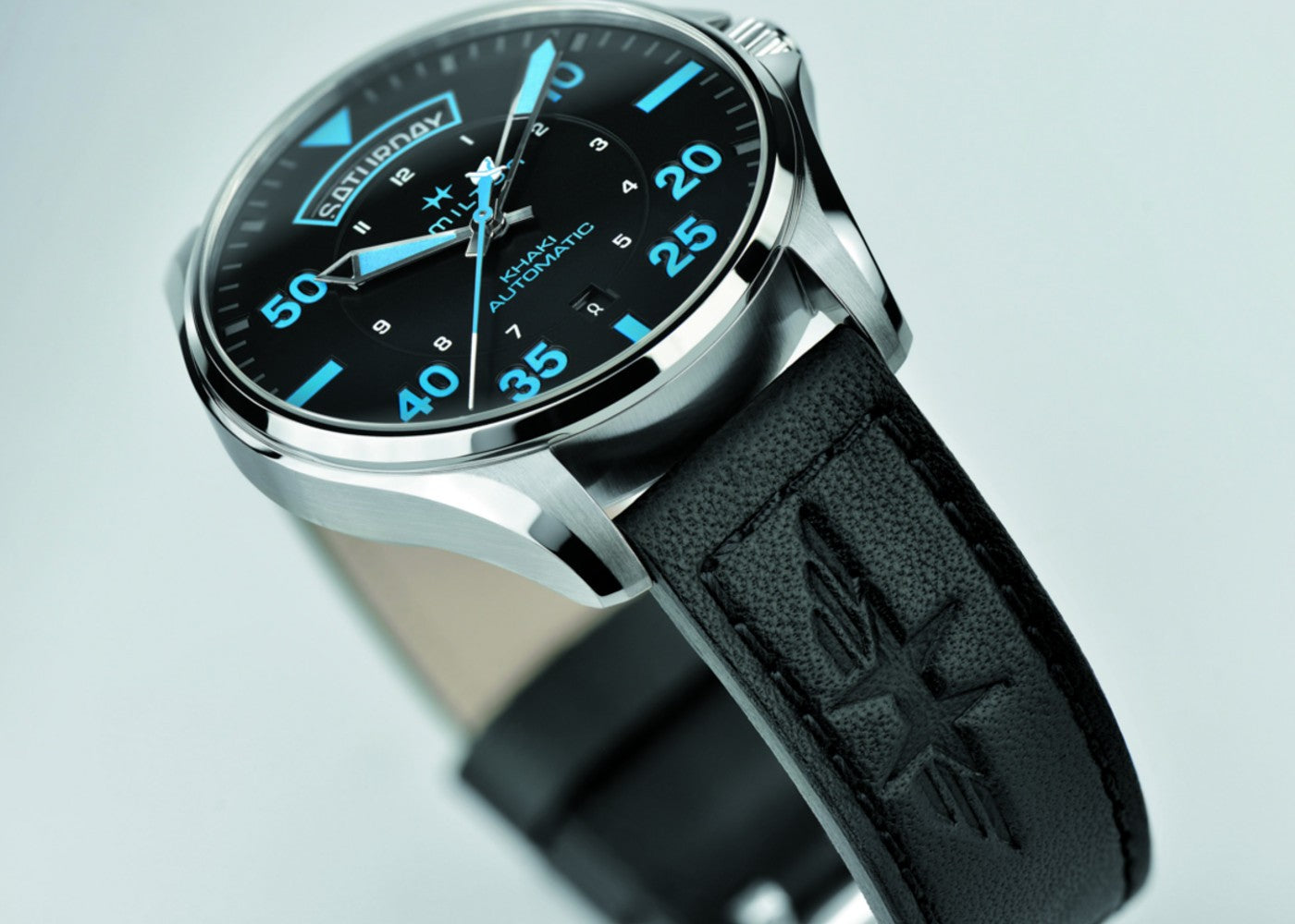Reloj Hamilton Khaki Pilot Air Zermatt Day Date Auto